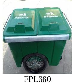 Thùng chứa rác bằng vật liệu composite